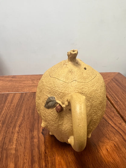 130cc chinese Yixing Handmade Zisha teapot Duan clay Bergamot Hu Gongfu Tea Pot