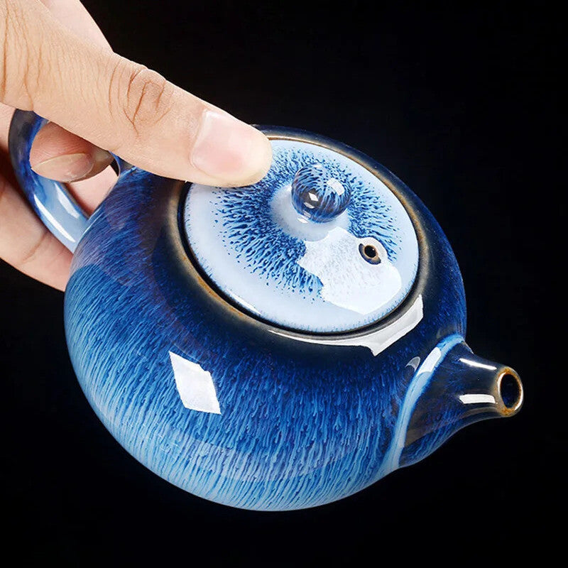 250ml Star Glaze Teapot Ceramic Kung Fu Tea Pot Teaset Porcelain Chinese Teaware