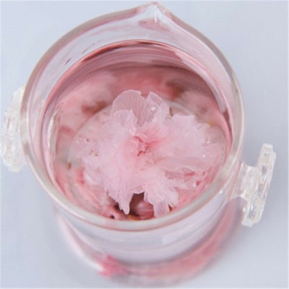 Flower Tea Japanese Salted Sakura Cha Pink Cherry Blossoms Traditional Preserved
