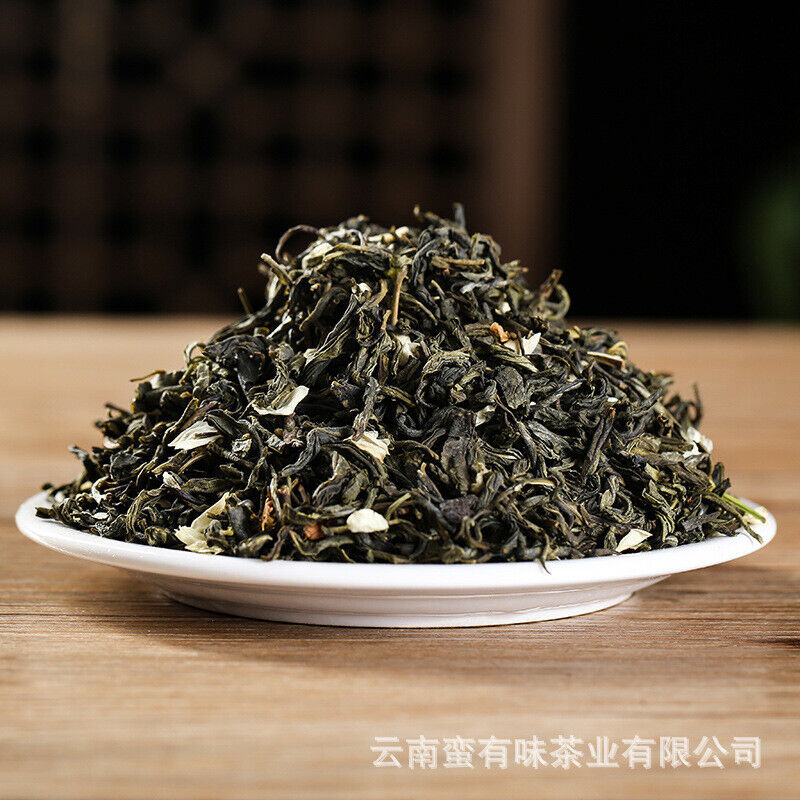 500g Jasmine tea new tea flower tea two leaves strong jasmine drifting snow