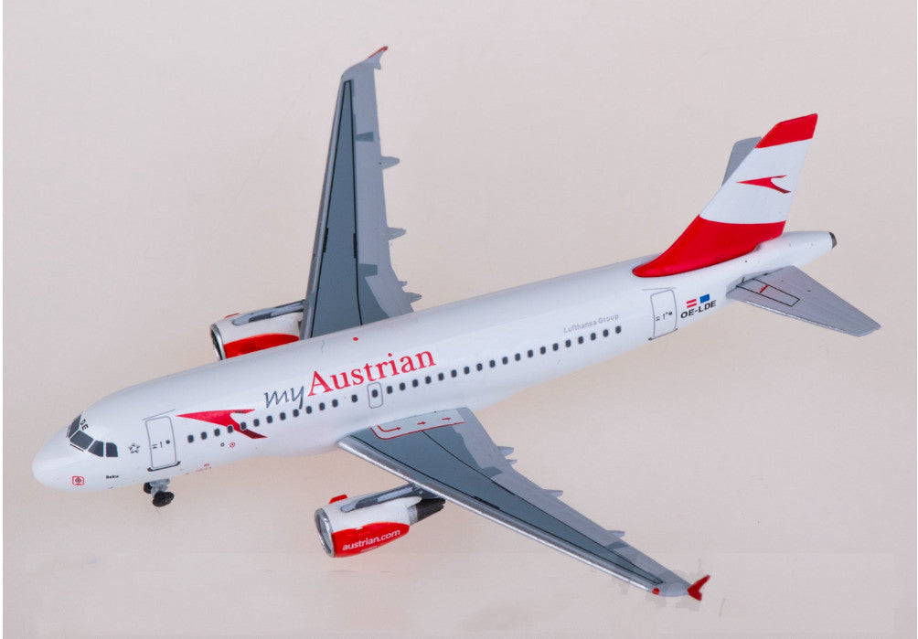 1:400 AeroClassics Austrian Airlines Airbus 319 Passenger Airplane Diecast Model