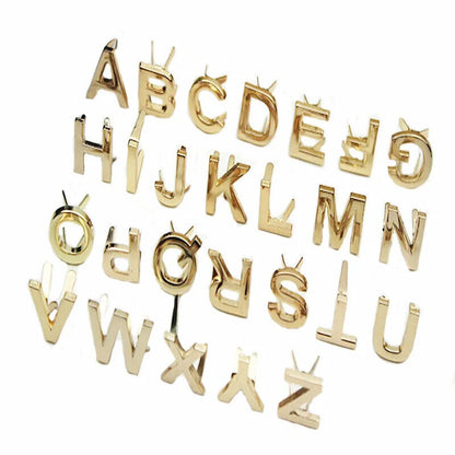 English Letters Rivets 5Pcs Metal DIY Claw Studs Bags Clothes Hats Leather Decor