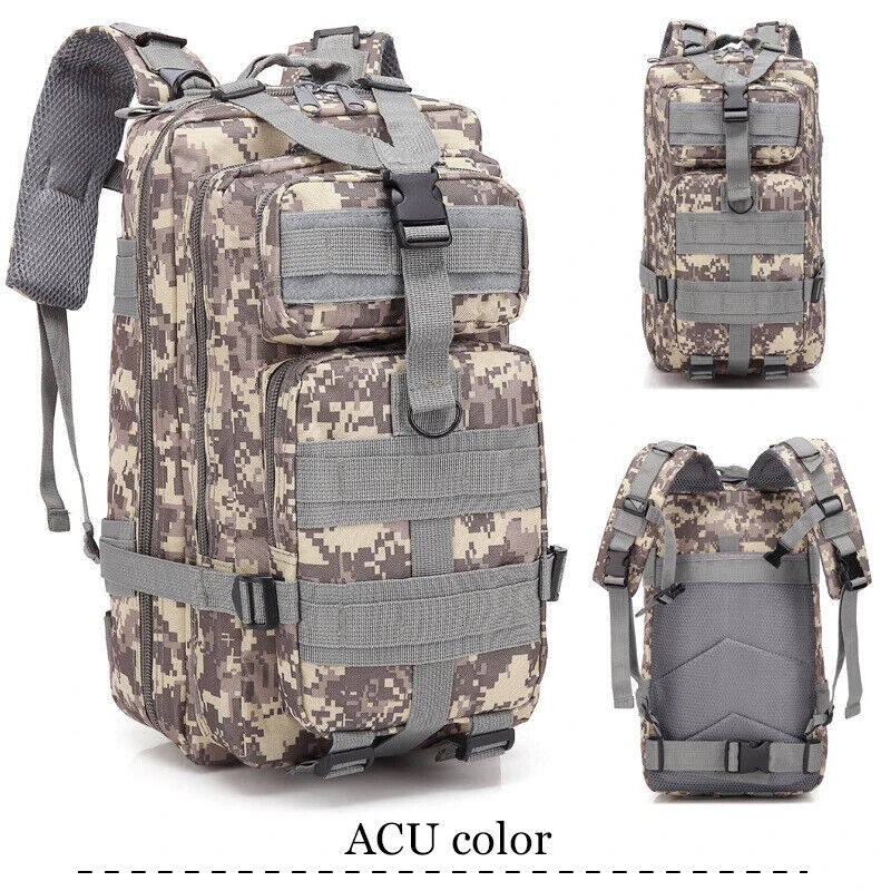 Tactical Backpack Bag Days Army Outdoor Backpack Climbing Rucksack Hiking Bag