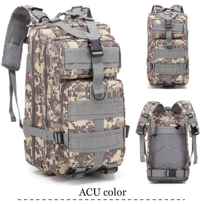 Tactical Backpack Bag Days Army Outdoor Backpack Climbing Rucksack Hiking Bag