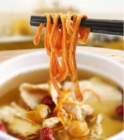 Dry Chinese Golden Chongcao Grass Cordyceps militaris Cordyceps Flower Herb-