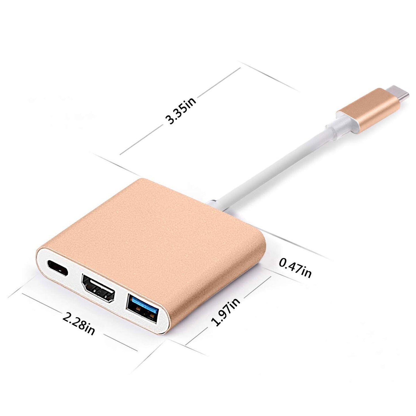 Type C to HDMI HDTV TV Adapter Cable For Galaxy S20 S21 S22 S23 Ultra Note10+ 5G