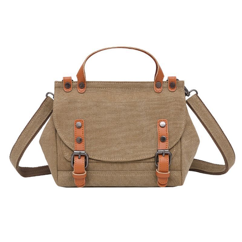 Canvas Hobos Bag Small Handbags Female Purse Shoulder Bags Traveling 22*20*10CM