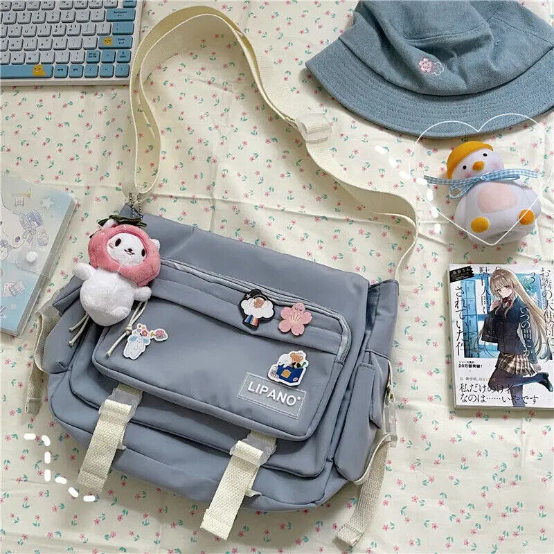 Bag Handbags School Single Shoulder Girl Student Postman Women's