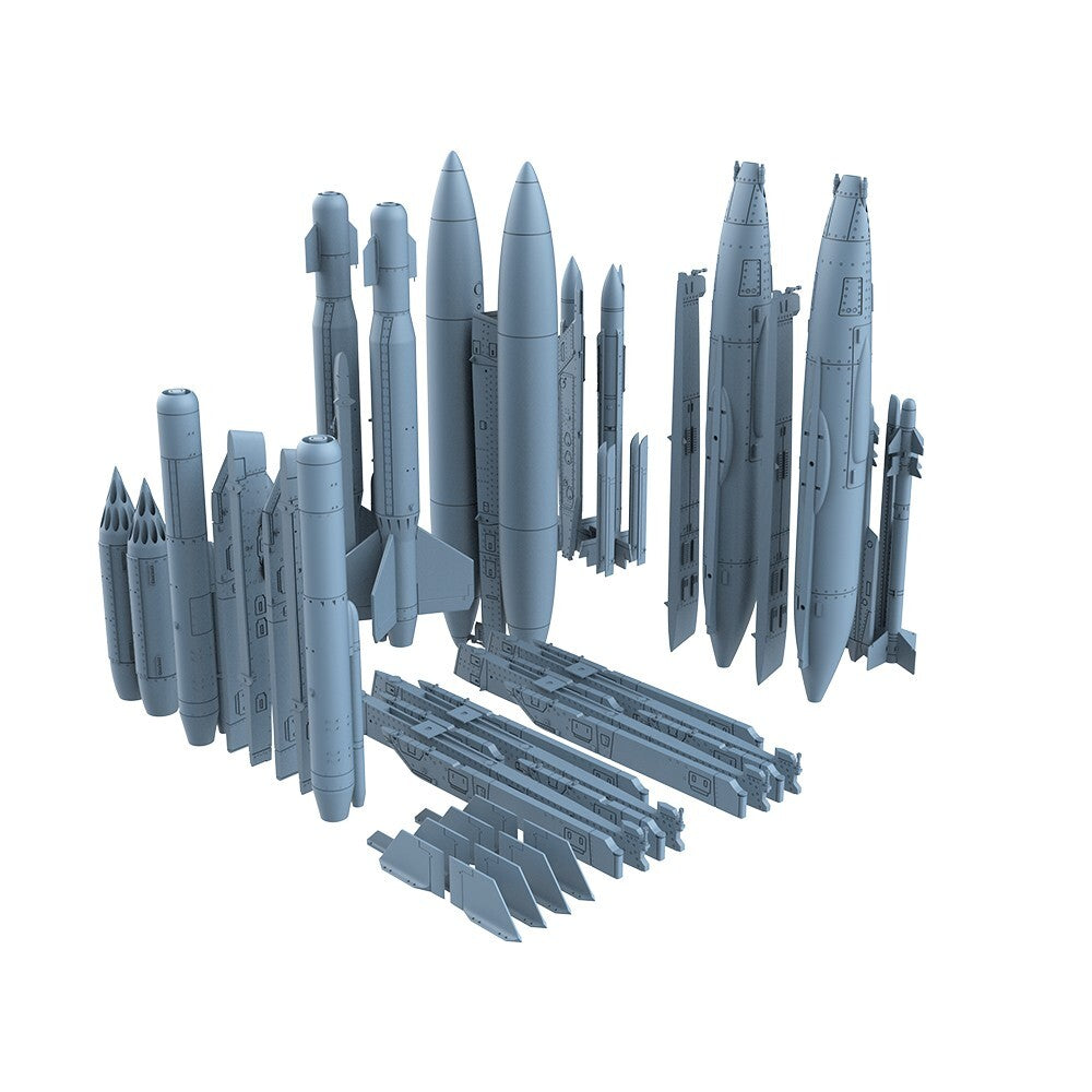 Yao's Studio LYRG72905 1/72 Model Upgrade Sets Mirage 2000 Mounts Combined