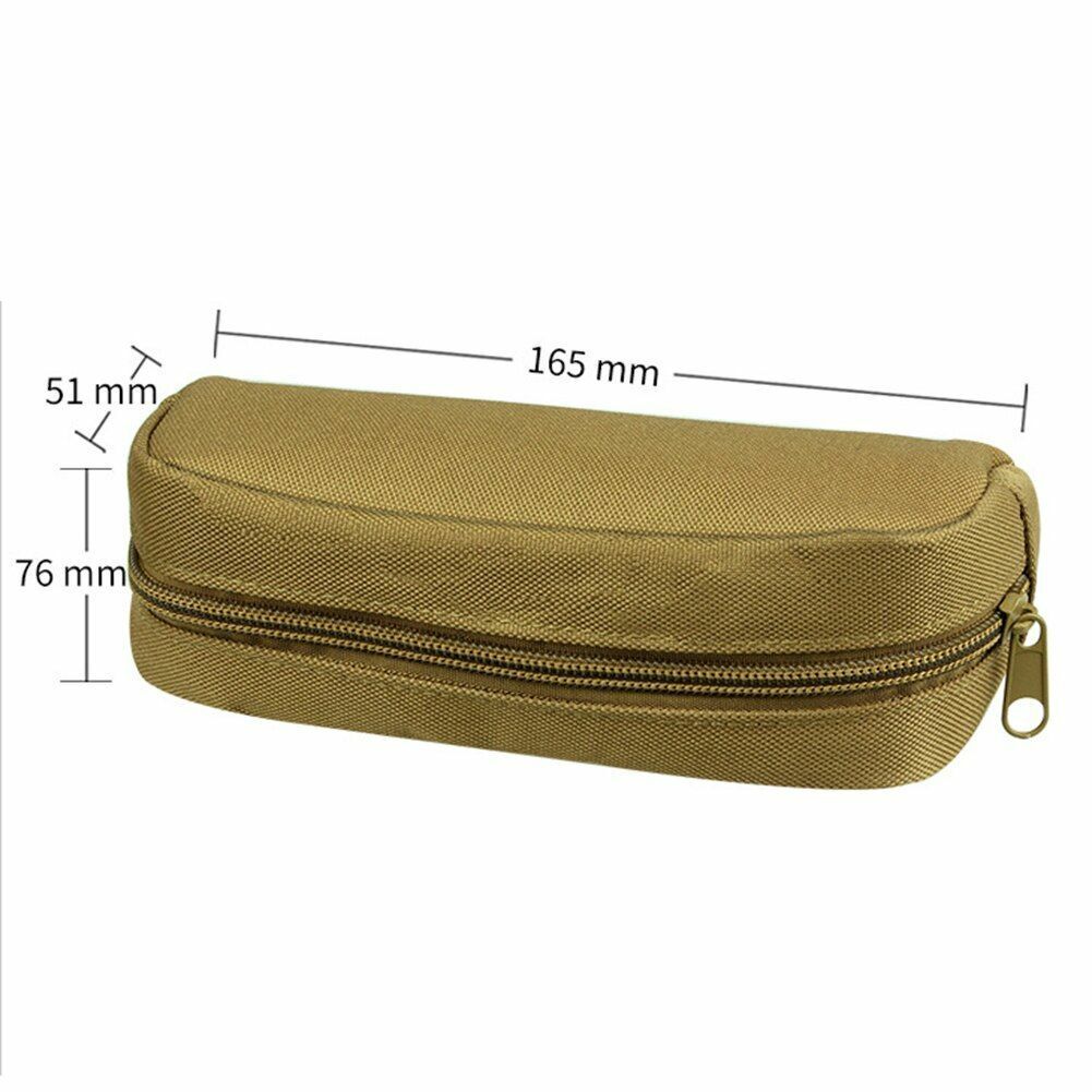 Outdoor Hunting Sunglasses Case Pouch Goggles Bag Nylon Waist Hanging 600D Nylon
