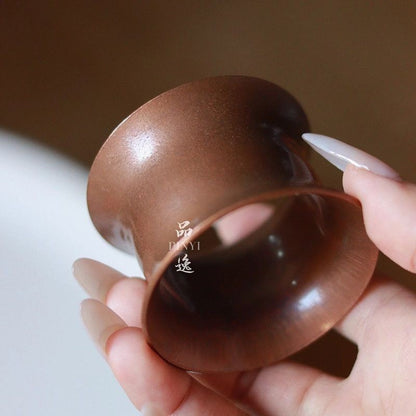 Japanese Purple Copper Handmade Teapot Strainer Gongfu Tea Accessory