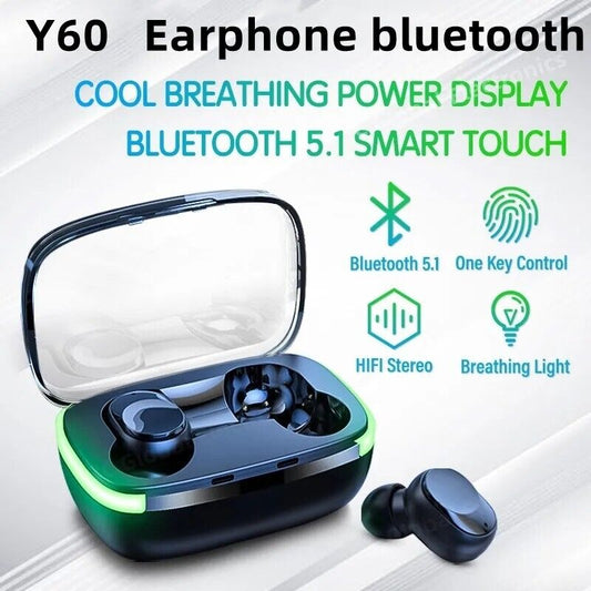 Bluetooth 5.0 Headset TWS Wireless Earphones Mini Earbuds Stereo Headphones US