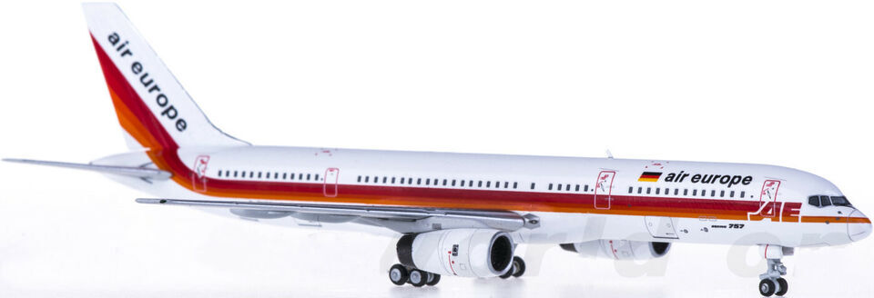 1:400 NG Model Air Europa BOEING 757-200 Passenger Plane Diecast Airplane Model