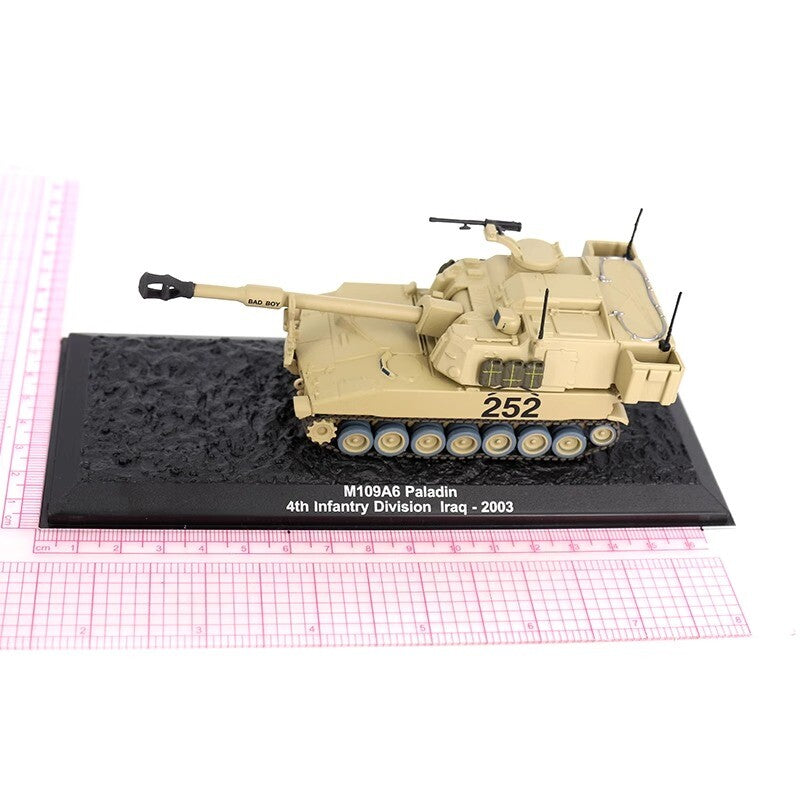 IXO 1:72 U.S. Berladin M109A6 Self-Propelled Howitzer Army Tank Ranger Model