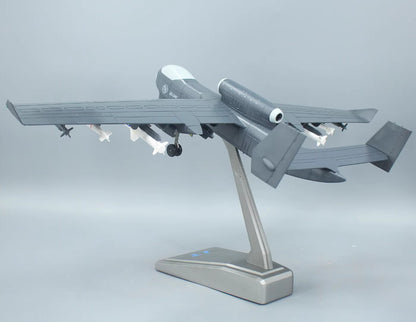 1:45 57CM Unmanned Aerial Vehicle SS-UAV Fighter Plane Diecast Aircraft Model