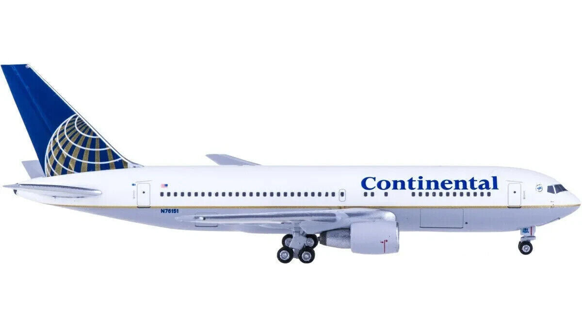 1:400 Aeroclassics Continental BOEING 767-200 Passenger Airplane Diecast Model