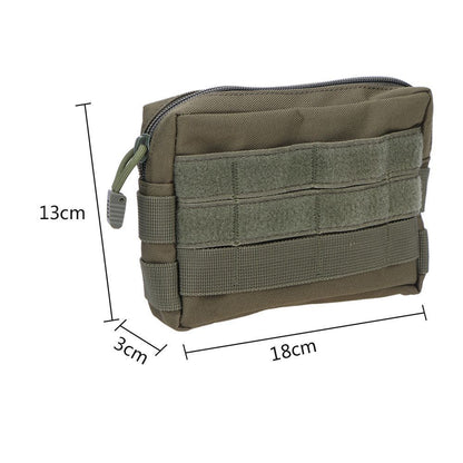 Military Army Gear Tactical Vest Chest Rig Bag Radio Harness Front Pouch Holster