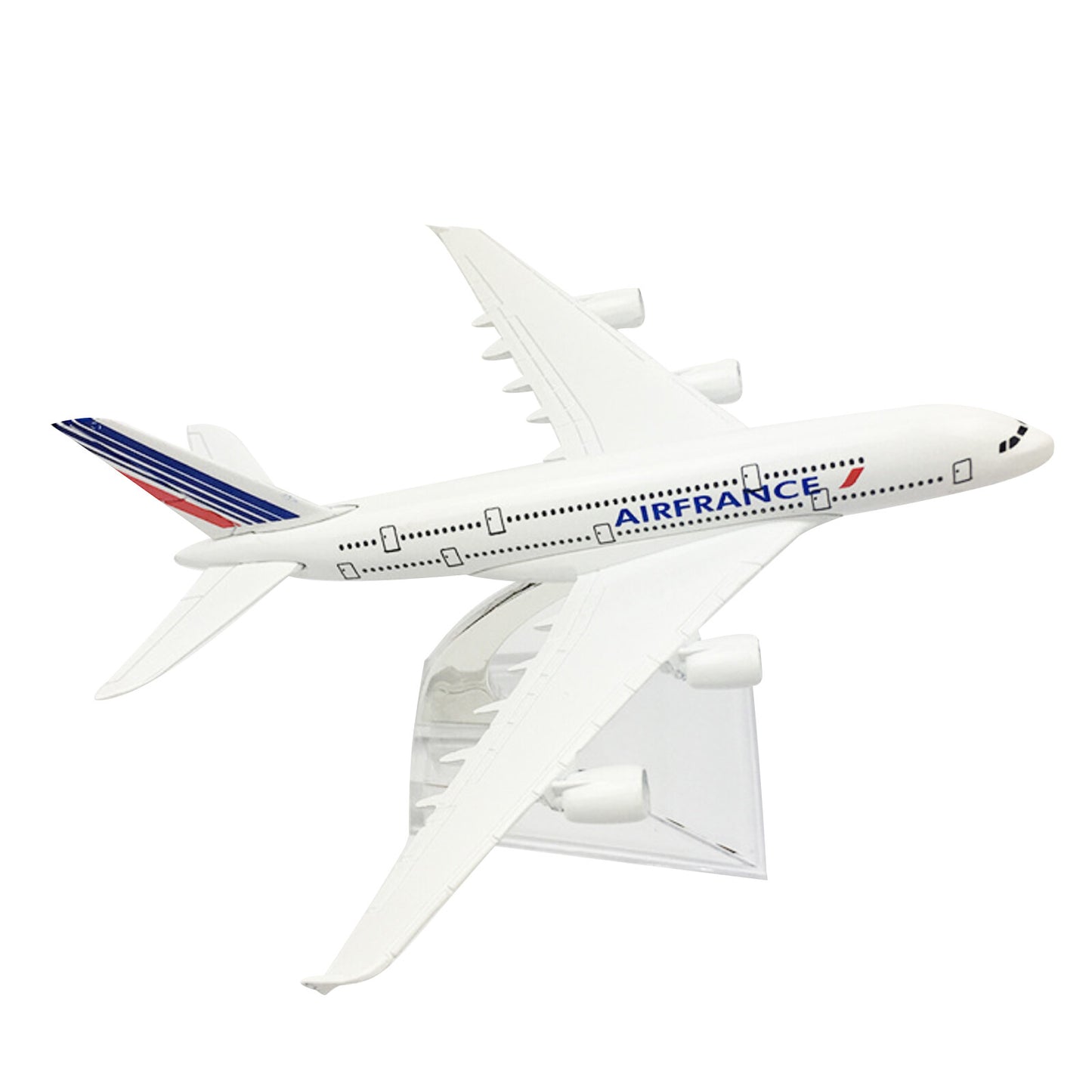 1:400 16cm Air France A380 Airplane Model Simulation Civil Airliner Ornaments