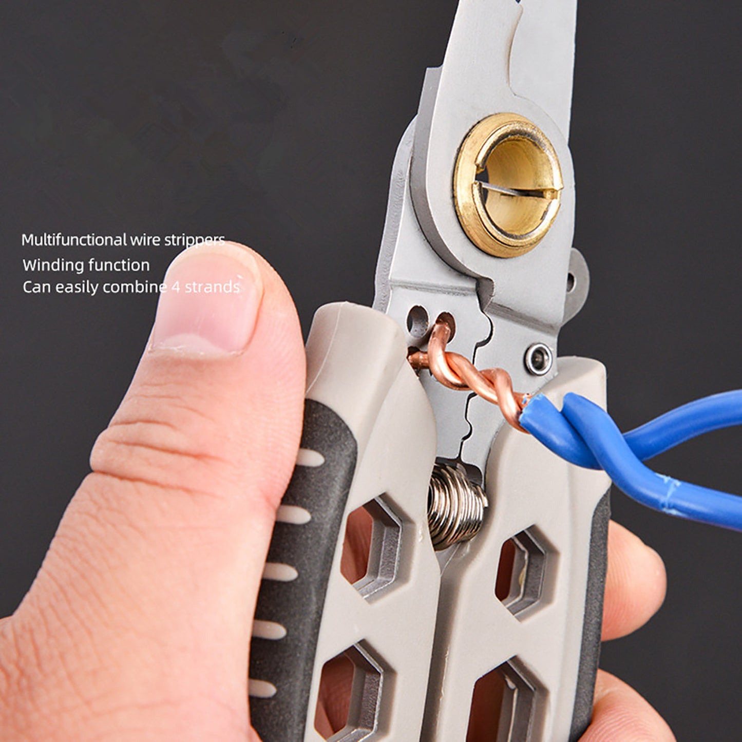 7-inch Multipurpose Wire Stripper, Multi Purpose Portable Wire Stripping Tool