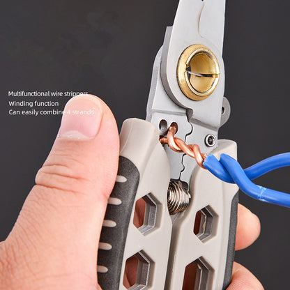 7-inch Multipurpose Wire Stripper, Multi Purpose Portable Wire Stripping Tool