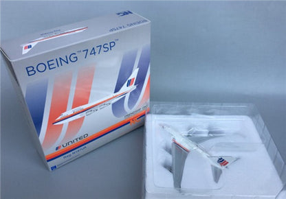 NG MODEL for UNITED Airlines for BOEING B747SP N147UA FRIENDSHIP ONE 1:400 model