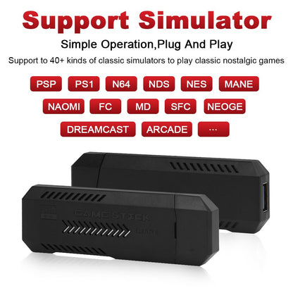X2 PRO Video Game Console Retro TV Stick 64,128,256G 4K Wireless Controller PLAY