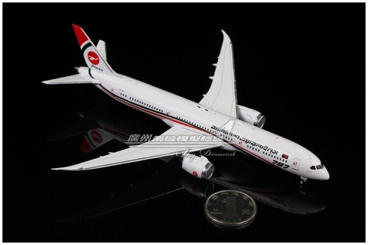 1:400 JC Wings Biman BANGLADESH AIRLINES B787-9 Passenger Airplane Diecast Model