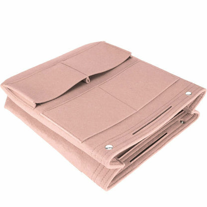 Multi-Pocket Tall Long Insert Bag Felt Purse Handbag Bag Liner Tote Organizer US