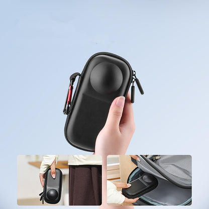 Camera Black Storage Bag Carrying Protective Case for Insta360 X4 Camera