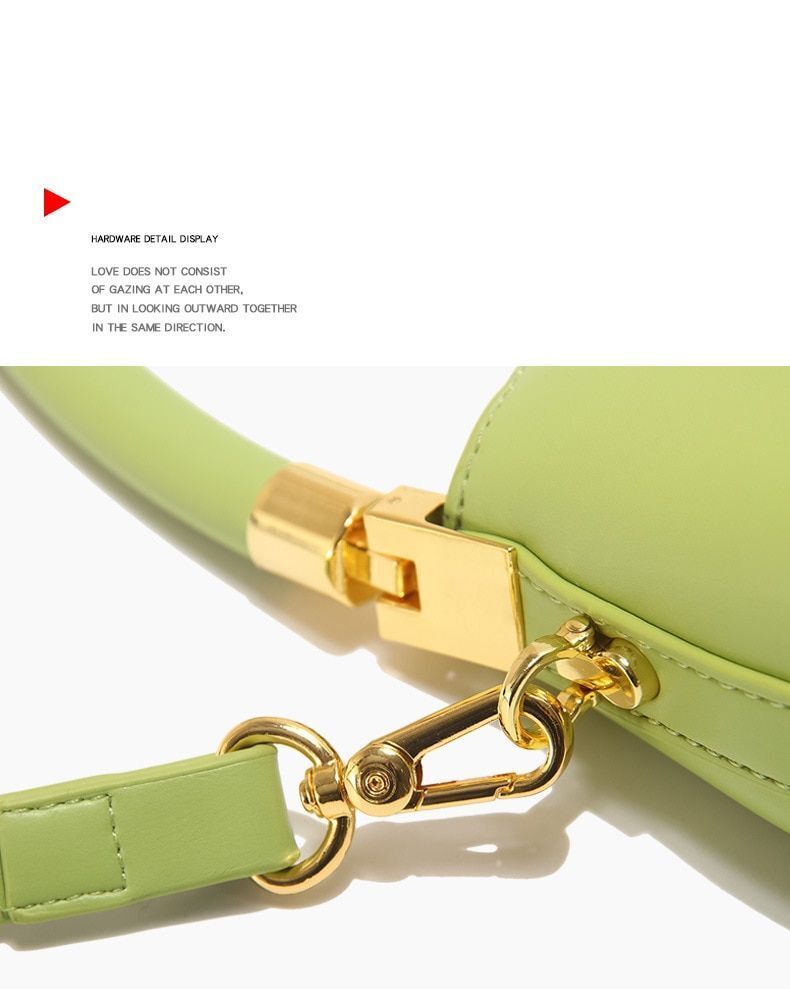 Strap Bag One Shoulder Handbag Crossbody Purse Elegant Shell Shaped 21*14*7*12CM