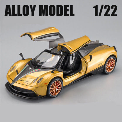 1:24 Pagani Huayra Dinastia Diecast Model Vehicle Toy Car Sound & Light Kid Gift