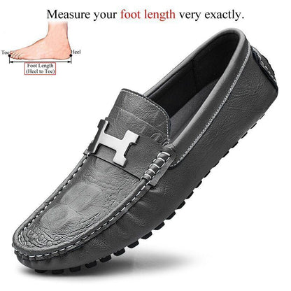 Loafers Men Shoes Leather Shoes Men's Moccasins Mocassin Slip-ons Loafer