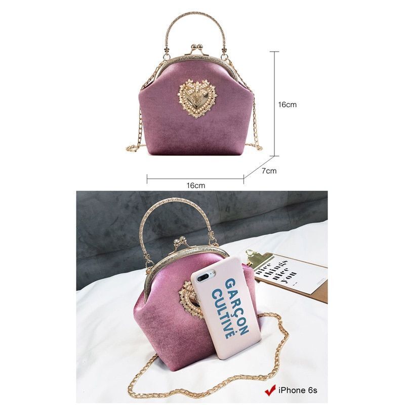 Handbag Shoulder Bag Fashion Tote Bag High Quality Chain Crossbody Bag 16*16*7CM