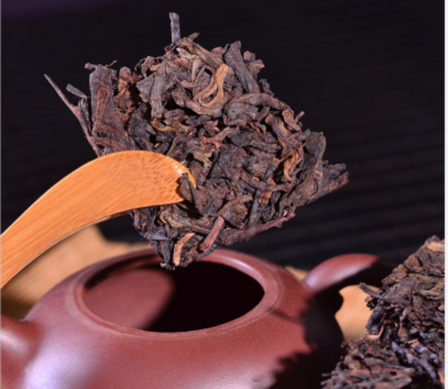 250g Yunnan Pu'er Ripe Tea Brick Old Pu'er Old Tea Brick Ripe Tea Brick