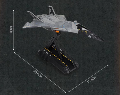 1:72 31CM KDW Baidi Yixing Aerospace Fighter Plane Diecast Aircraft Model