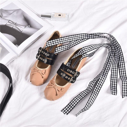 Ballet Shoes Ballet Shoes Women Bowtie Women Flats Elegant Valentine Shoes
