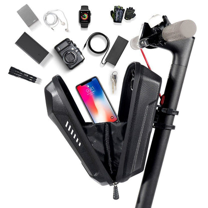 2/3 L Electric Scooter Front Storage Bag EVA Hard Shell Skateboard Hanging Pack