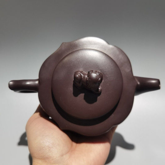 vintage chinese yixing purple clay teapot zisha ceremony teaware collection rare