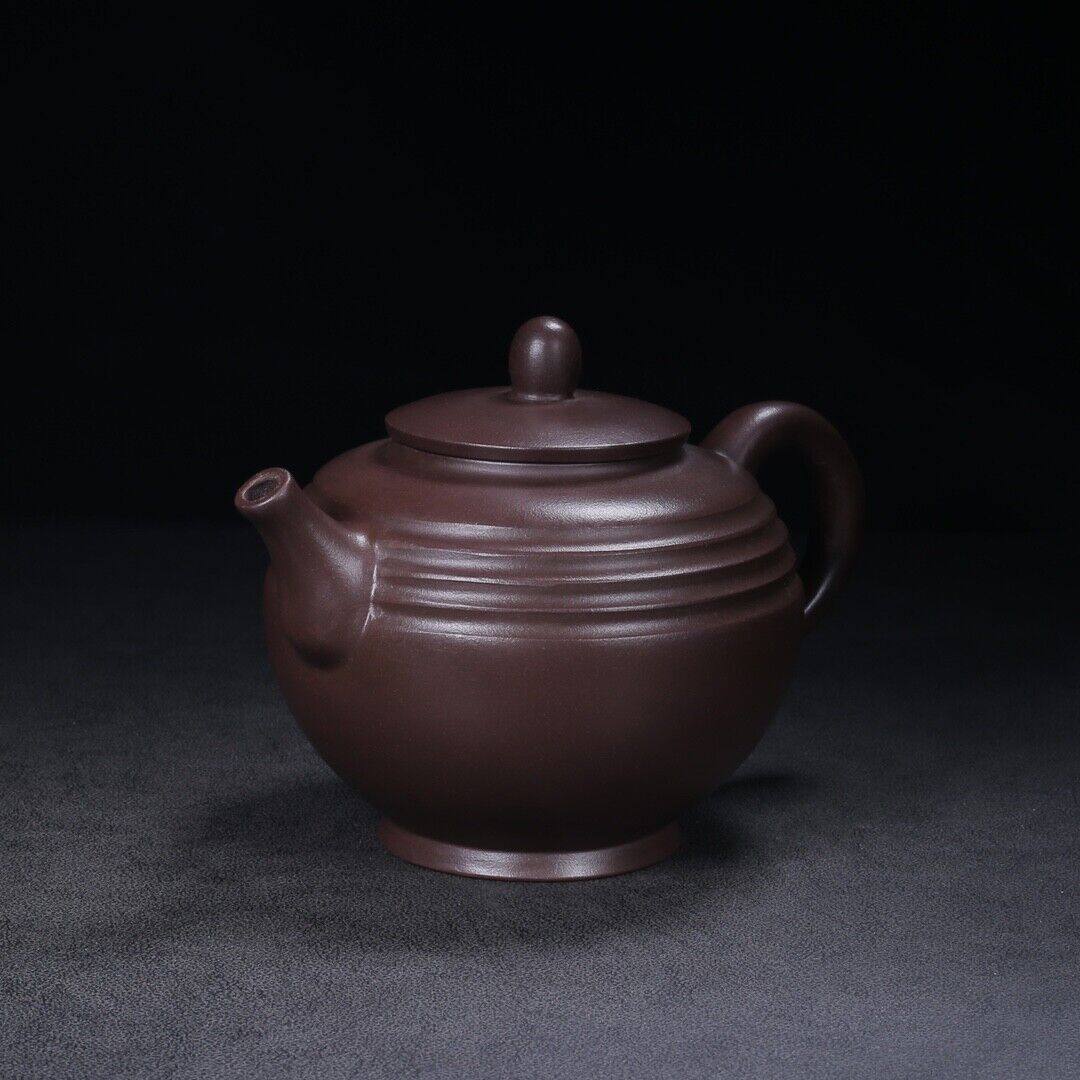 Chinese Yixing Zisha Clay Handmade Exquisite Teapot （陶韵 底款：顾景舟）