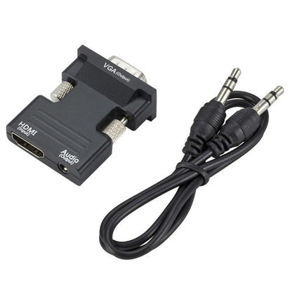 HDMI to VGA Adapter with Audio Female HDMI to Male VGA Converter Laptop To TV zy