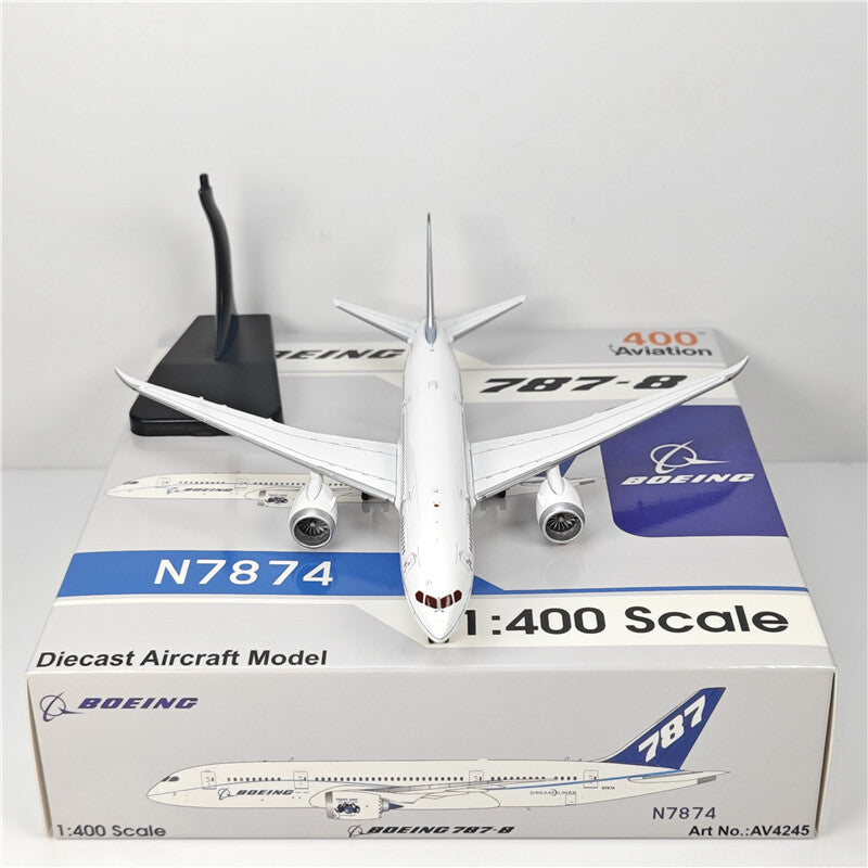 1:400 Aviation BOEING B787-8 Passenger Airplane Diecast Plane Model