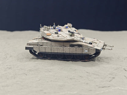 3D Printed 1/72 Israel Mekawa 4M Main Battle Tank Finished Product