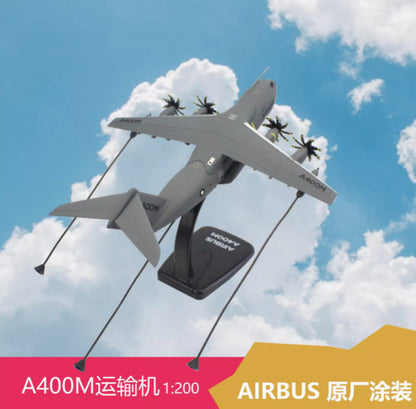 1:200 21CM YRD AIRBUS A400M Airplane ABS Plastic Aircraft Transport Plane Model