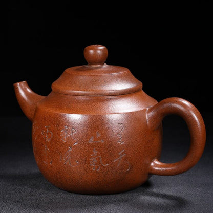 Vintage Chinese Yixing Purple Clay Teapot Zisha Ceremony Fashion Gift Teaware