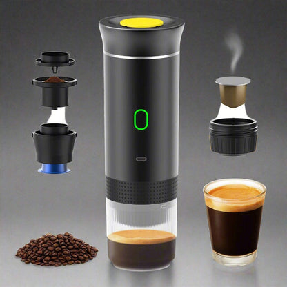 Mini Coffee Maker(15Bar) – Capsule & Ground Coffee