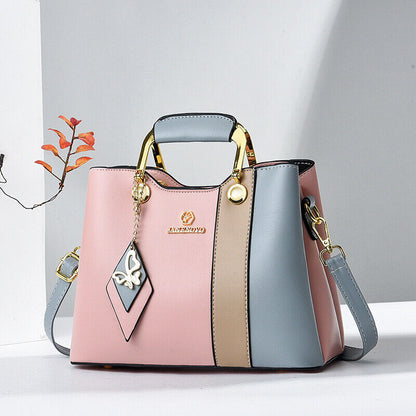Women Lady Crossbody PU Leather Messenger Bag Shoulder Handbag Purse Tote Bag