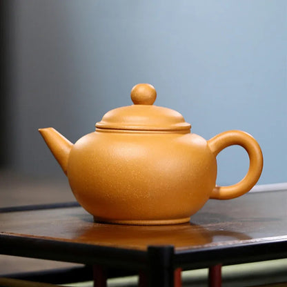Yixing Purple Clay Tea Pot Zisha Handmade Tea Set Tea Infuser Kettle
