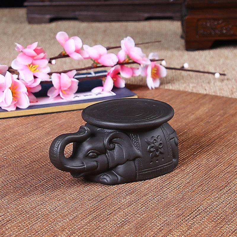 1pc Purple Sand Pot Cushion Pot Holder Teapot Base KungFu Tea Set Accessories
