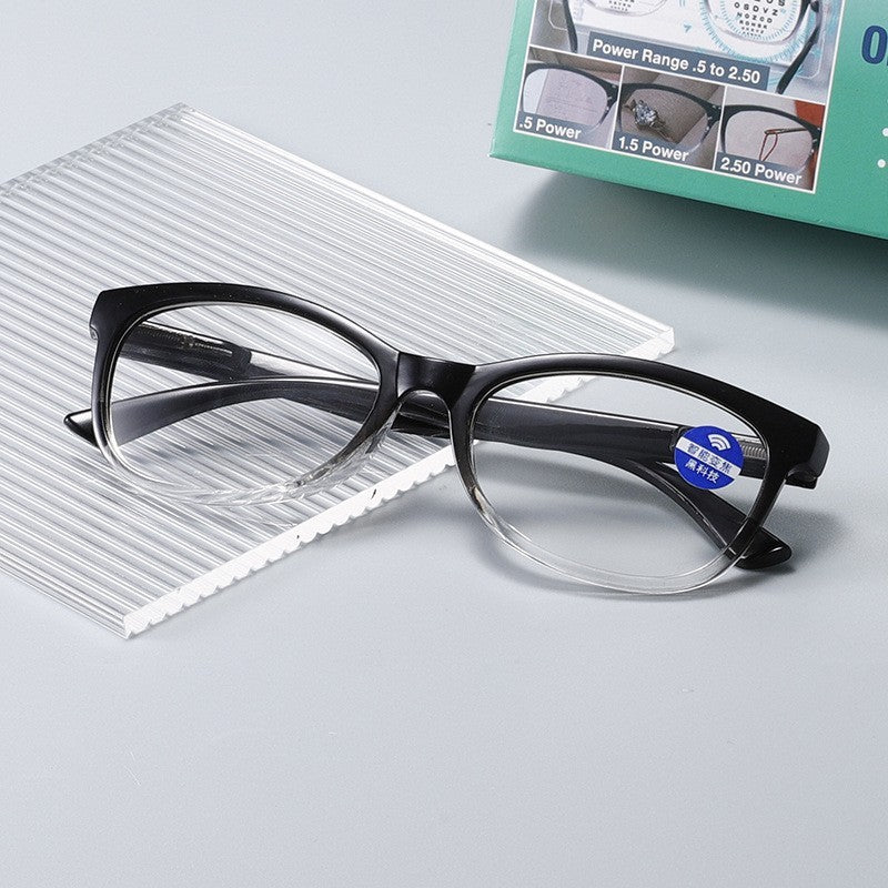 0.5-2.5 Unisex Auto Focus Presbyopi Reading Glasses One Power Readers Adjustable