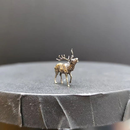 copper bonsai suiseki micro landscape decoration deer